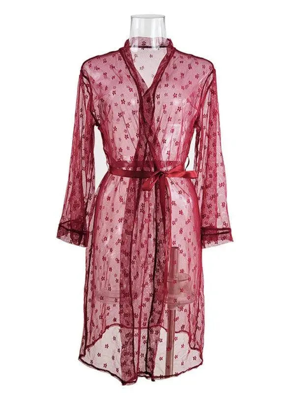 Mesh See-through Lingerie Set - Lingerie Set - LeStyleParfait