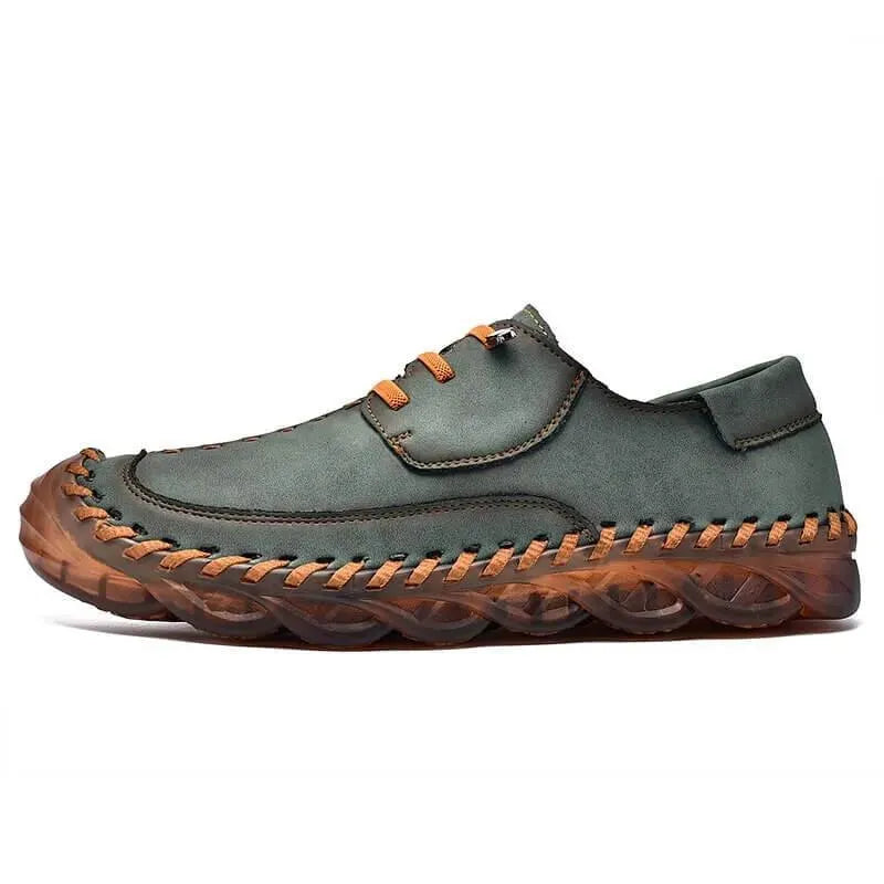 Mido Fashion Leather Slip-On Shoes - Casual Shoes - LeStyleParfait