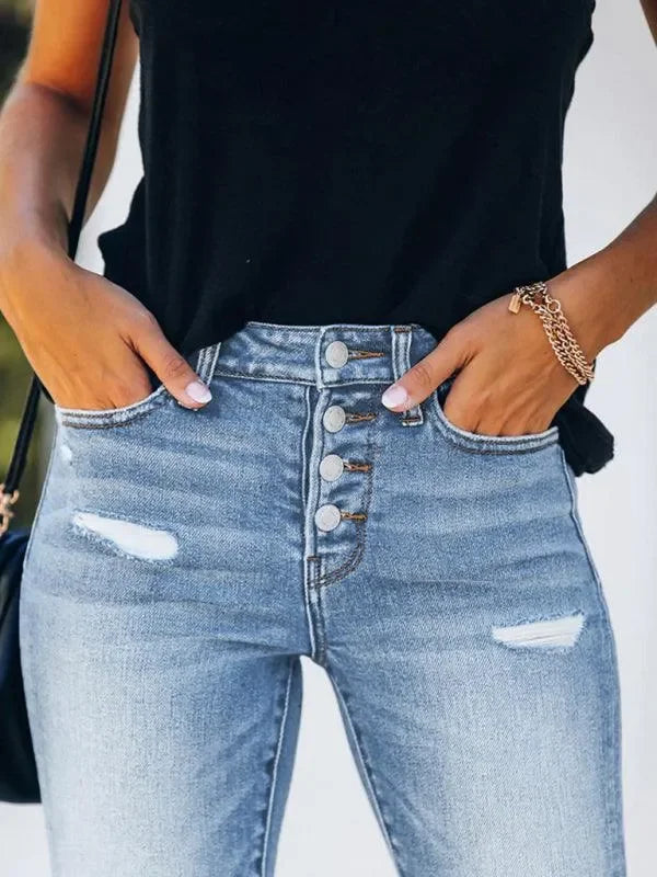 Women Stretch Denim Jeans - Women Jeans - LeStyleParfait