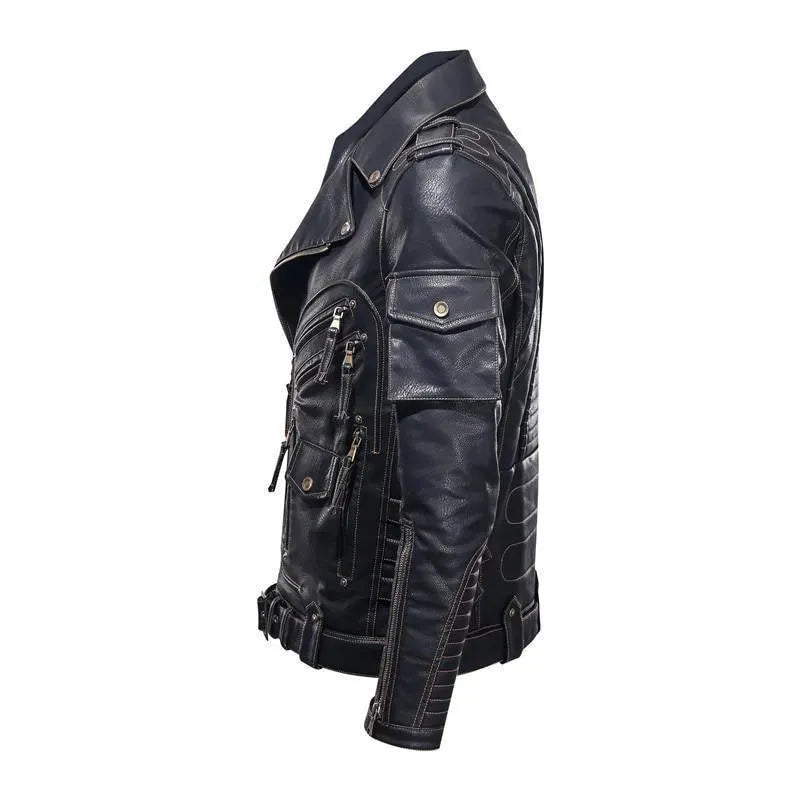 Motorcycle Leather Jackets For Men - Leather Jacket - LeStyleParfait