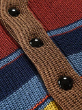 Multicolor Striped Men Cardigan Sweater - Cardigan Sweater - LeStyleParfait