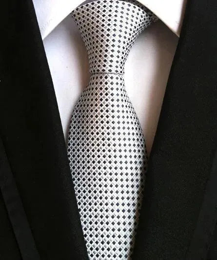 No Time Wasted Silk Necktie - Necktie - LeStyleParfait