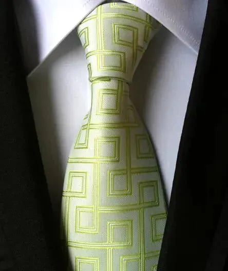 No Time Wasted Silk Necktie - Necktie | LeStyleParfait-Necktie