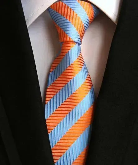 No Time Wasted Silk Necktie - Necktie | LeStyleParfait-Necktie