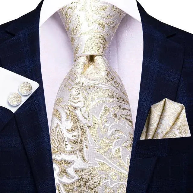 Paisley Men Wedding Neckties - Necktie | LeStyleParfait-Necktie