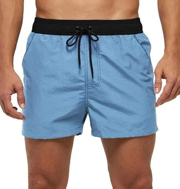 Patchwork Beach Shorts For Men - Beach Shorts - LeStyleParfait