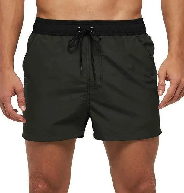 Patchwork Beach Shorts For Men - Beach Shorts - LeStyleParfait