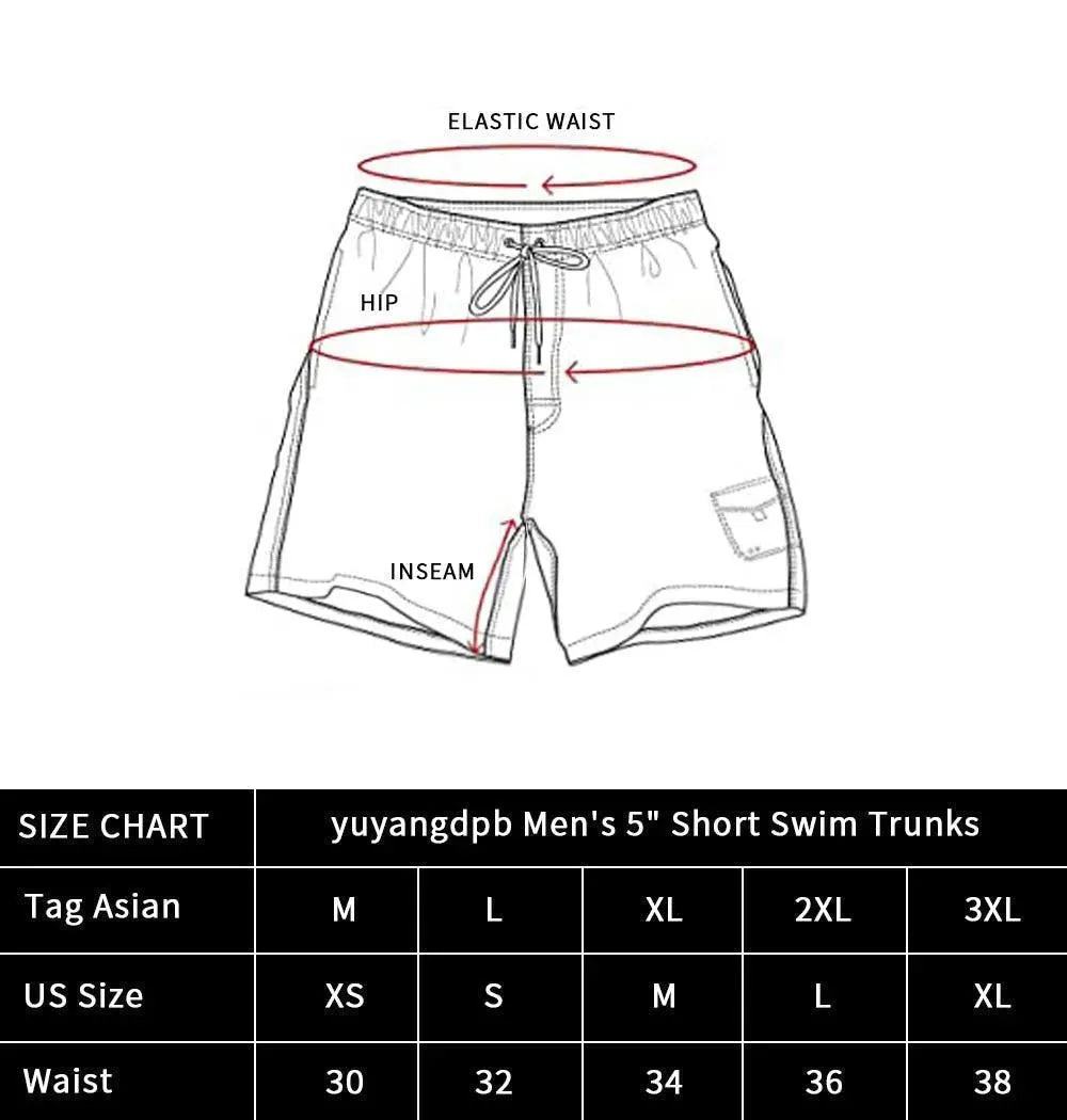 Patchwork Beach Shorts For Men - Beach Shorts - LeStyleParfait