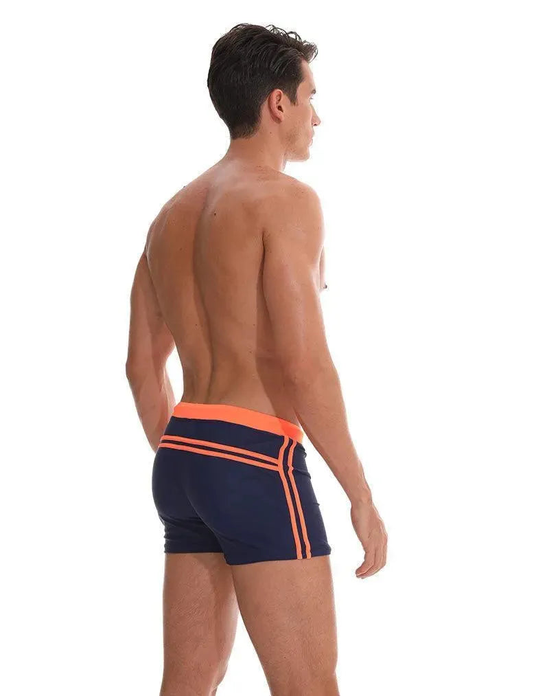 Patchwork Swim Trunk For Men - Swim Trunk - LeStyleParfait