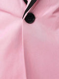 Pink Slim Fit Men Blazer - Men's Blazer - LeStyleParfait