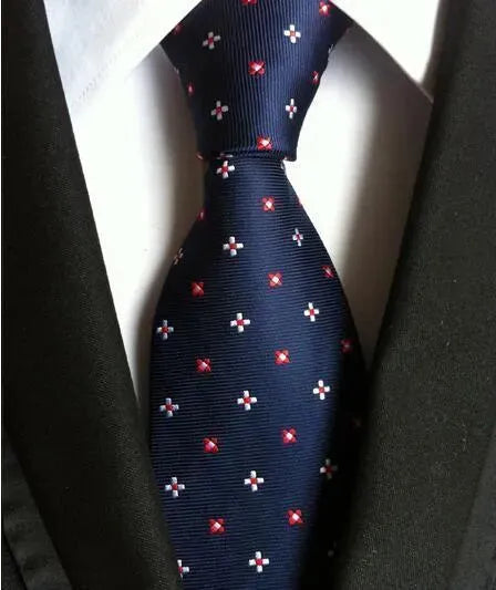 Plaid Striped Silk Men Neckties - Necktie | LeStyleParfait-Necktie