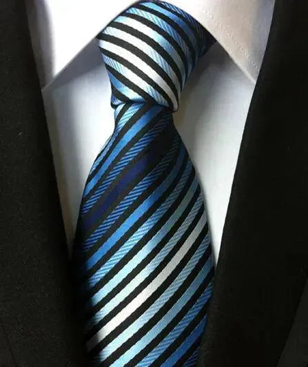 Plaid Striped Silk Men Neckties - Necktie | LeStyleParfait-Necktie