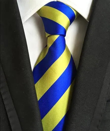 Plaid Striped Silk Men Neckties - Necktie | LeStyleParfait-Necktie