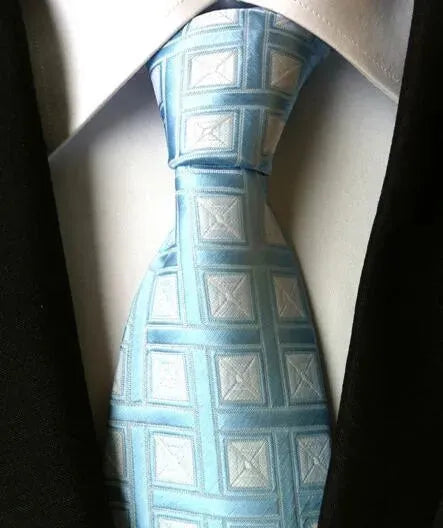 Plaid Striped Silk Men Neckties - Necktie | LeStyleParfait-Necktie