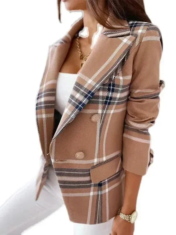 Printed Long Sleeve Women Coat - Coat - LeStyleParfait