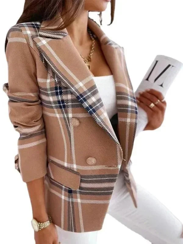 Printed Long Sleeve Women Coat - Coat - LeStyleParfait