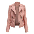 Punk Leather Jacket For Women - Leather Jacket - LeStyleParfait