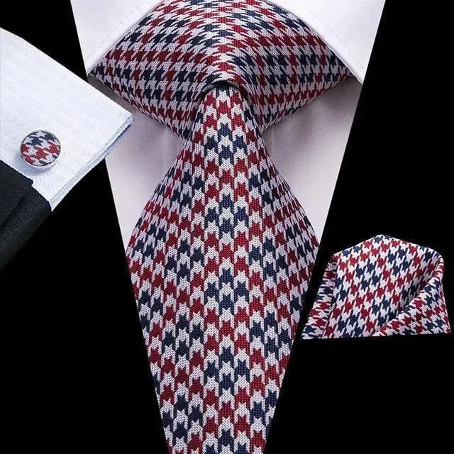 Pure Dedication Cufflink Necktie Set - Necktie | LeStyleParfait-Necktie