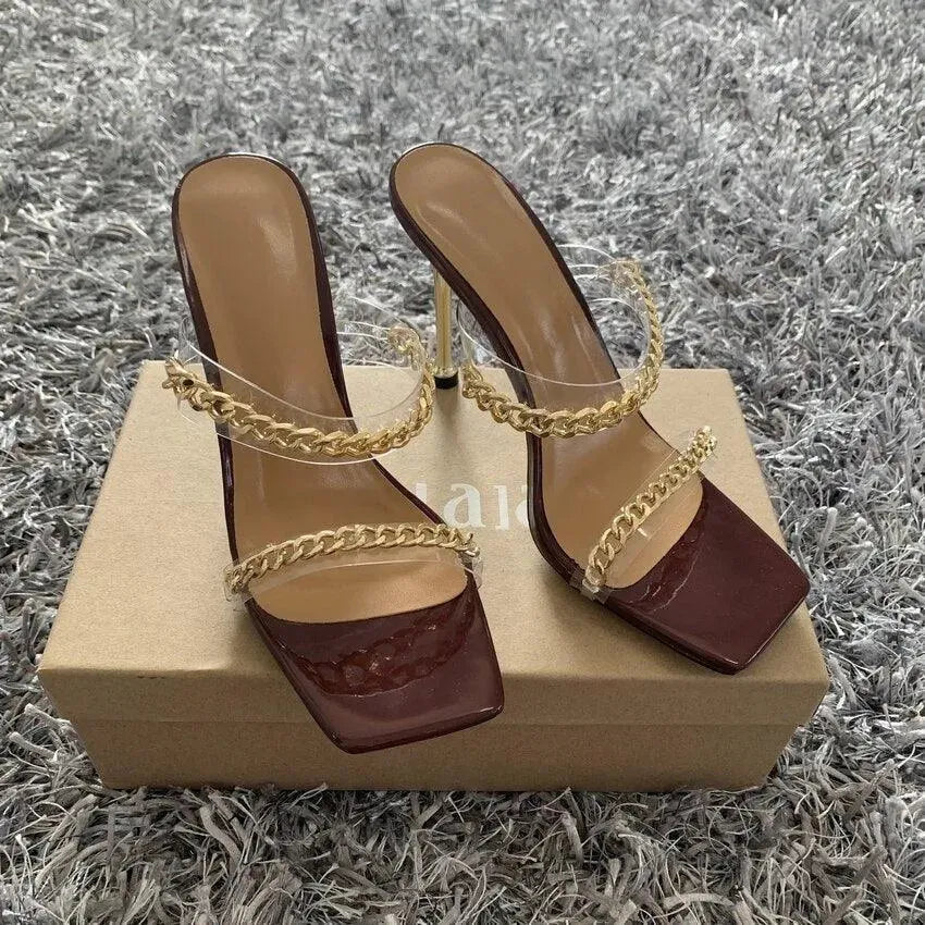 LeStyleParfait Shoes Women's Sandals PVC Sandals-Sandals