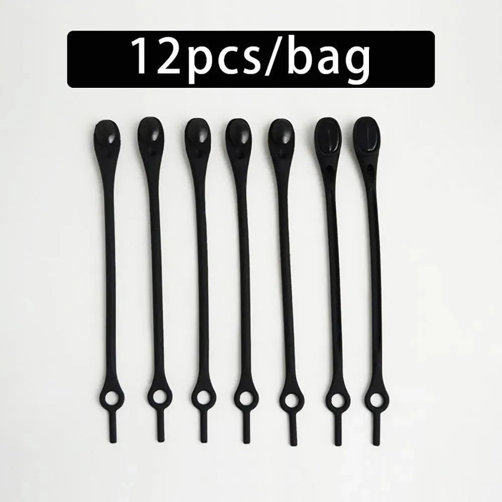 Rainbow No Tie Shoelaces 12pcs/ Lot - Shoelaces - LeStyleParfait