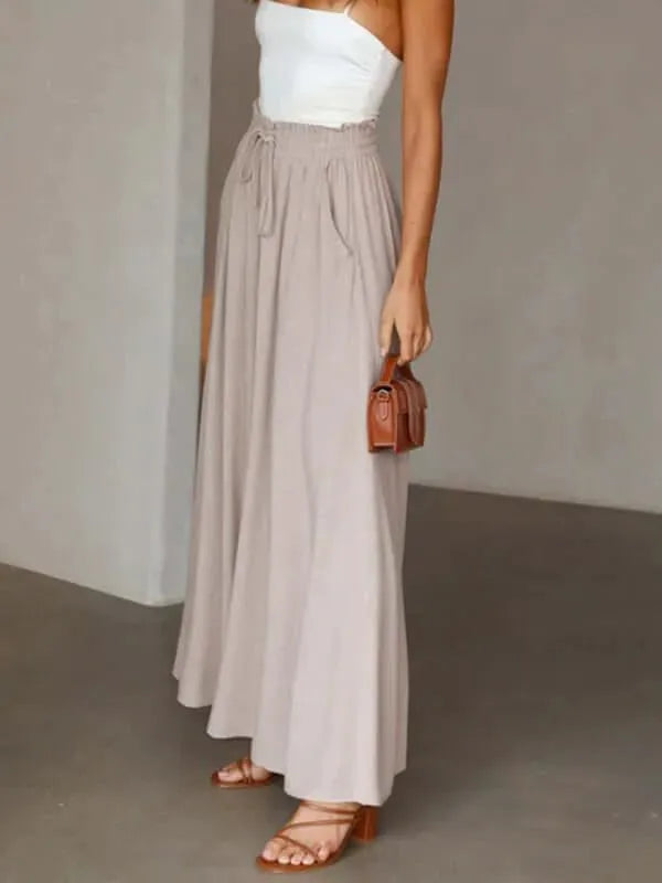 Casual Loose Wide Leg Women Pants - Women Pants - LeStyleParfait