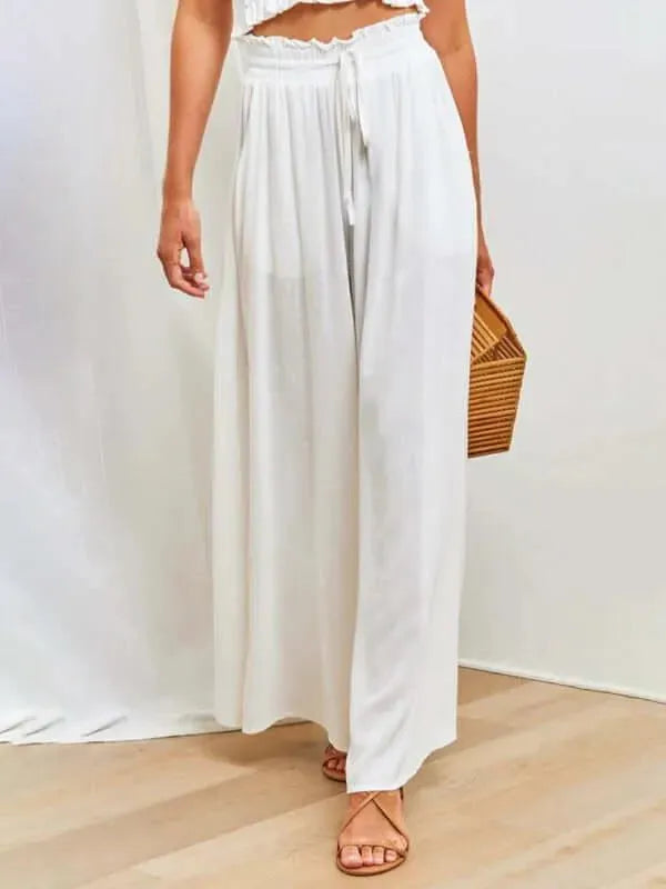 Casual Loose Wide Leg Women Pants - Women Pants - LeStyleParfait
