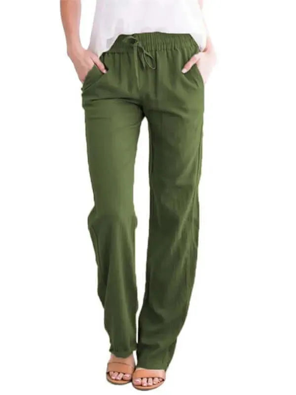 Casual Loose Wide Leg Women Pants - Women Pants - LeStyleParfait