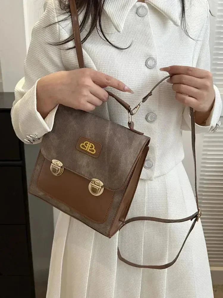 Retro Denim Pattern Women's Backpack - Backpack - LeStyleParfait