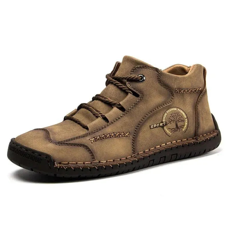 Rook - Lace-Up Leather Ankle Boots - Boots - LeStyleParfait