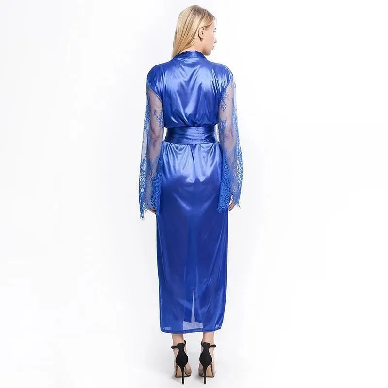 Smooth Like Silk Lace Nightgown - Nightgown - LeStyleParfait