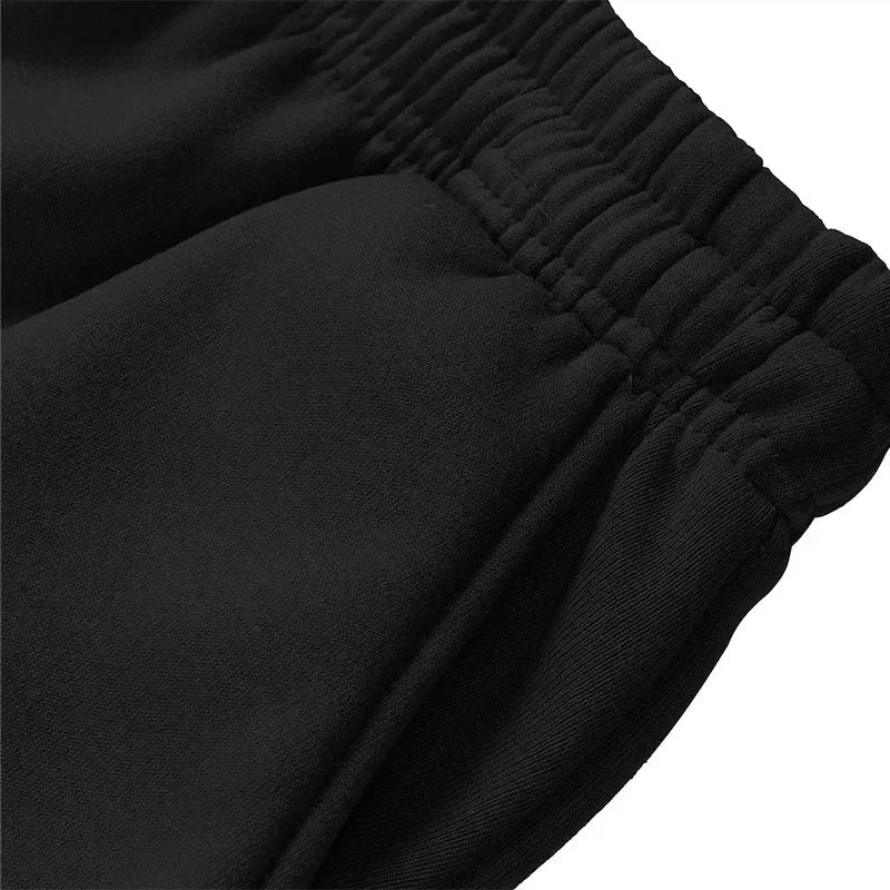Sporty Casual Men Jogger Pants - Mid Rise Handy Pockets