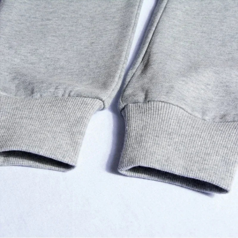 Sporty Casual Men Jogger Pants - Mid Rise Insulated