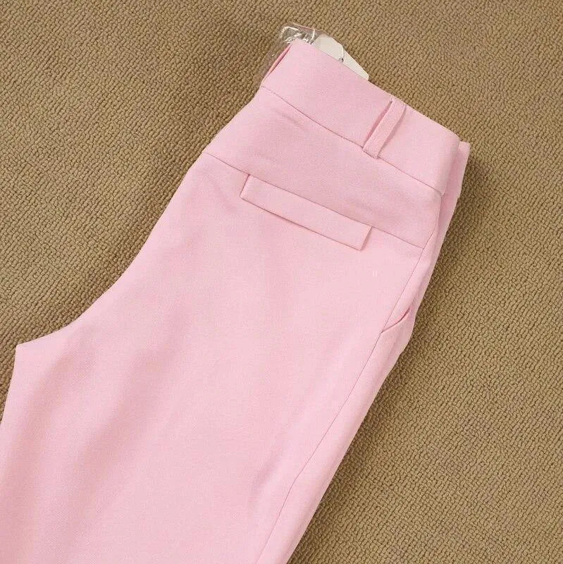 Stylish Pink Pantsuit - Pantsuit - LeStyleParfait