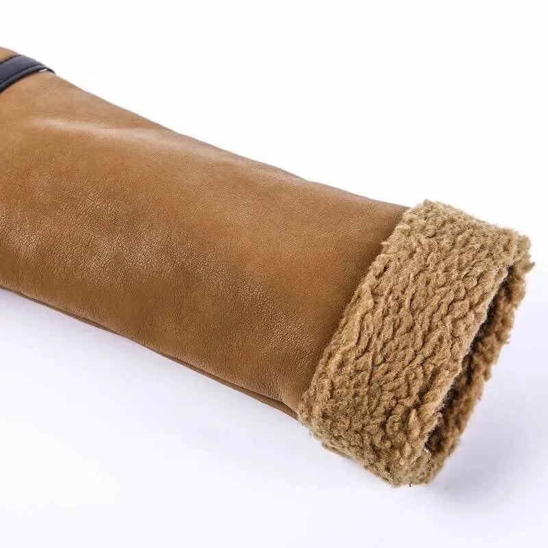 Swedish Men Suede Leather Jacket - Leather Jacket - LeStyleParfait