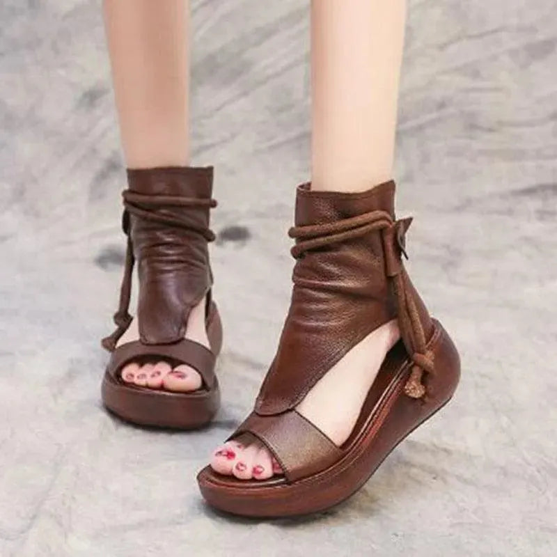 Tassels Wedge Sandals Shoes - Wedge Shoes - LeStyleParfait