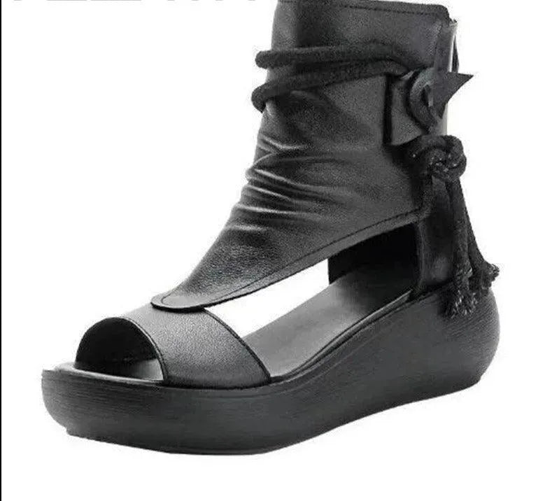 Tassels Wedge Sandals Shoes - Wedge Shoes - LeStyleParfait