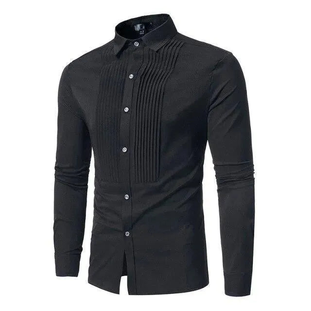 The Broadway Tuxedo Shirt For Men - Tuxedo Shirt - LeStyleParfait