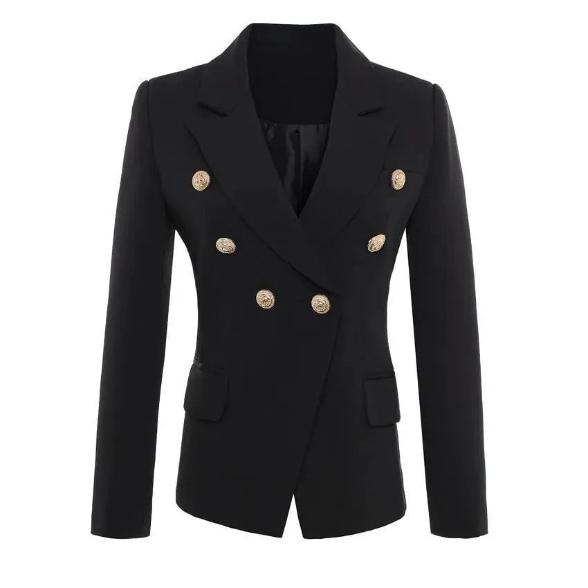 The Constancy Blazer Women - Formal-Business - Plain-Solid - Double-Breasted Blazer - LeStyleParfait