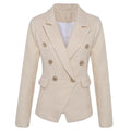 The Cypriana Blazer Women - Formal-Business - Plain-Solid - Tweed Blazer - LeStyleParfait