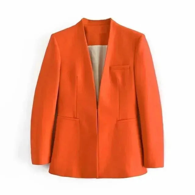 The Imagination Formal Blazer Women - Casual - Plain-Solid - Women's Blazer - LeStyleParfait