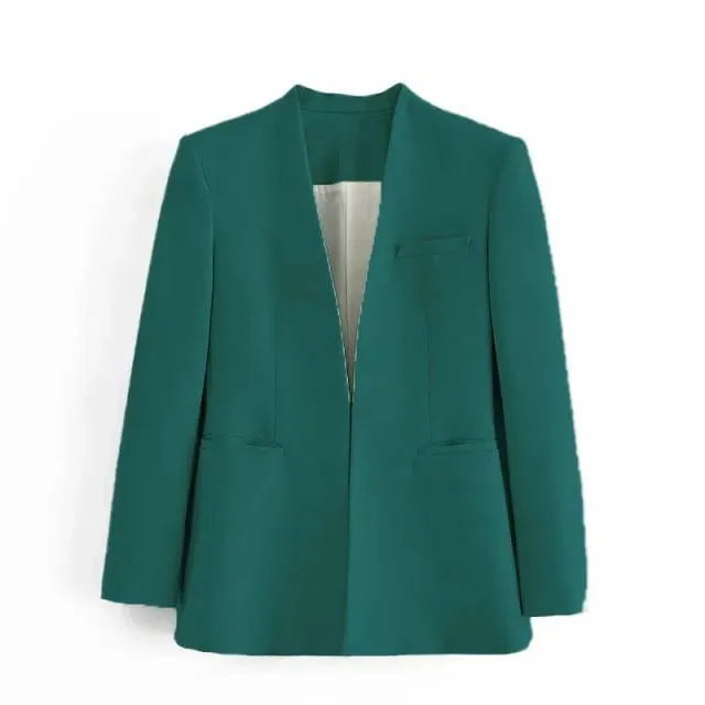 The Imagination Formal Blazer Women - Casual - Plain-Solid - Women's Blazer - LeStyleParfait
