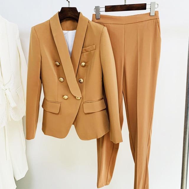 The Lapel Pantsuits For Women - Women Pant Suit - LeStyleParfait