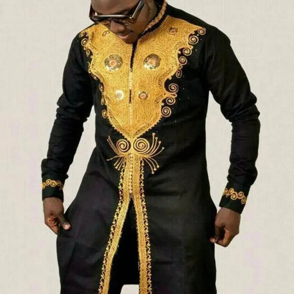 The Miner African Shirt For Men - African Shirt - LeStyleParfait