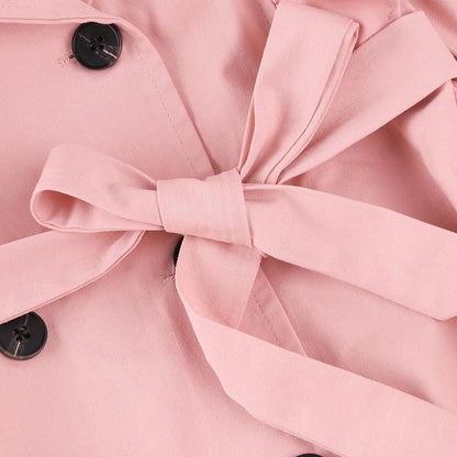 Ruffled Trench Coats For Girls - Kids Coats - LeStyleParfait