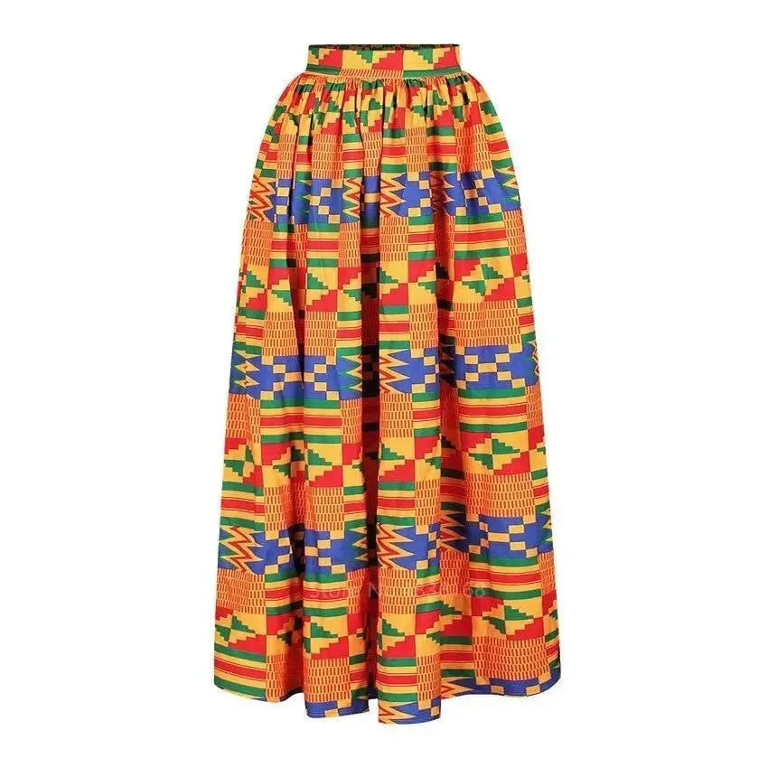 Trendy Women African Two-Piece Skirt Set - African Skirt Set - LeStyleParfait