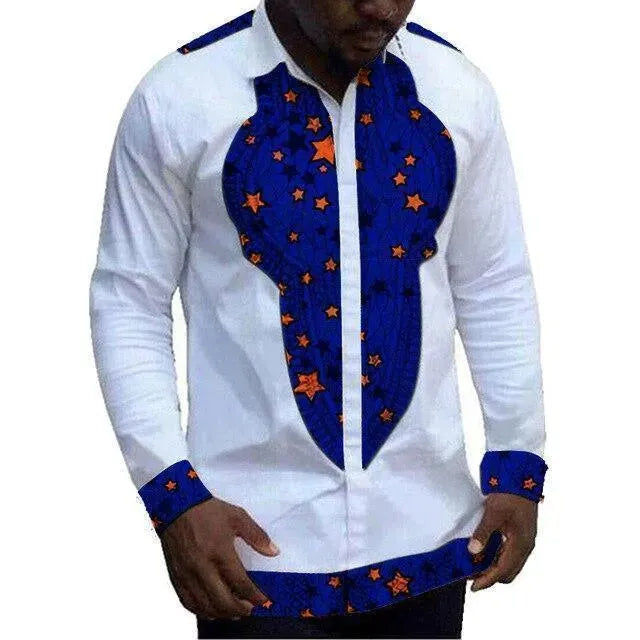 Tribe Vibes African Men Dashiki Top - African Shirt - LeStyleParfait