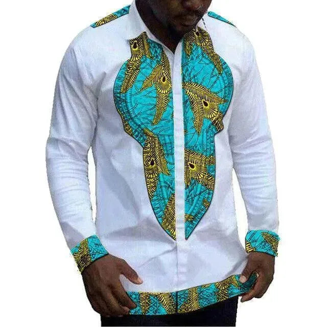 Tribe Vibes African Men Dashiki Top - African Shirt - LeStyleParfait