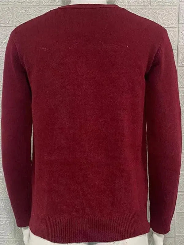 V-Neck Men Cardigan Sweater - Cardigan Sweater - LeStyleParfait