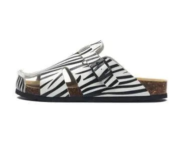 Wilder Leather Slip-On Sandals - Sandals - LeStyleParfait