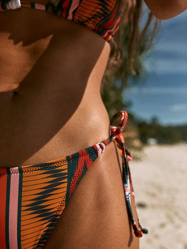 Women Bohemian Geometric Bikini Set